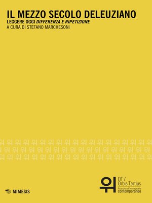 cover image of Il mezzo secolo deleuziano